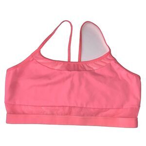 Victoria's Secret Sport Women’s Peach  Orange Pullover Sports Bra Tag Size Large